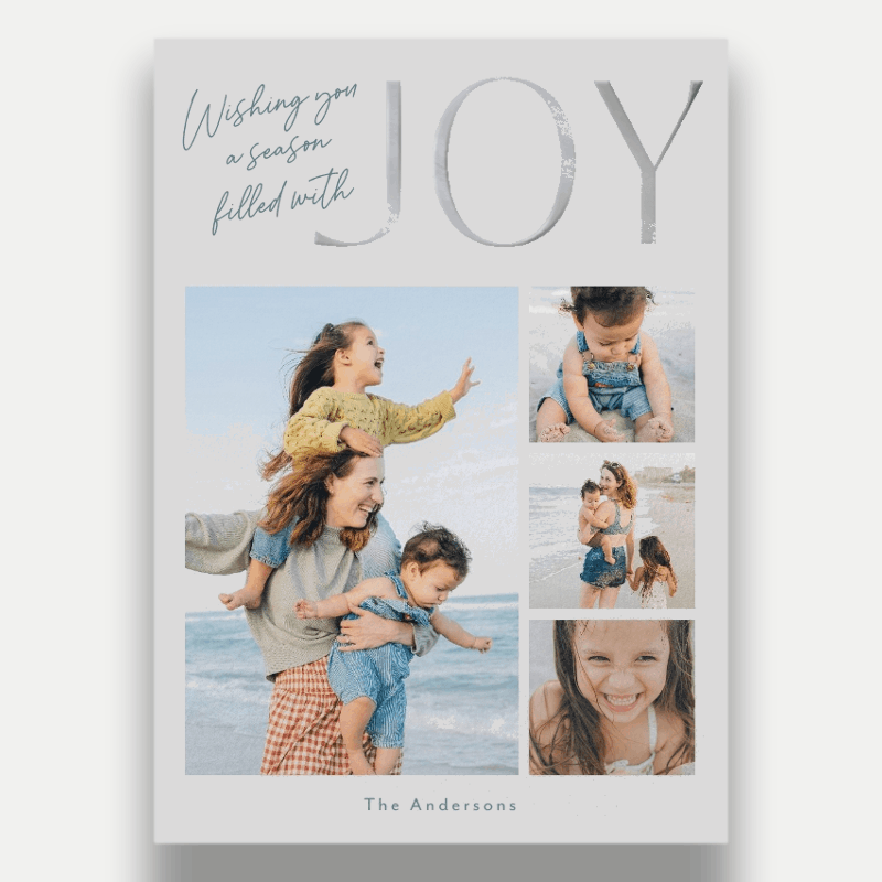Wishing Joy Holiday Card