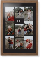 Modern Gallery Monogram of Nine