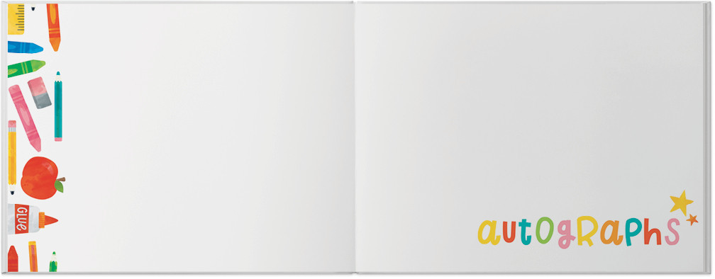 Colorful Elementary School Yearbook 8x11 undefined  Photo Book