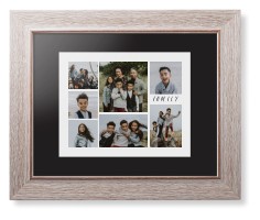 Rustic Picture Gallery Collage Of Seven