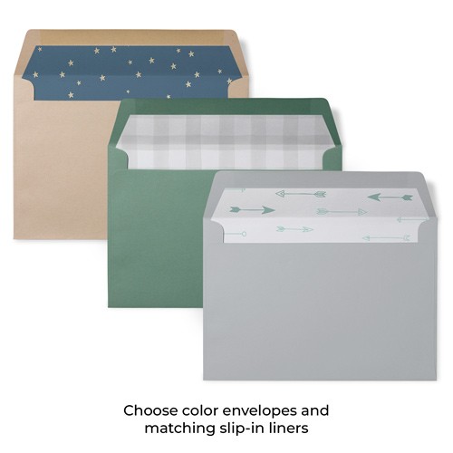 Upload Your Own Design Tri-Fold Birth Announcement Upload Your Own Design Tri-Fold 5x7 White Birth Announcement