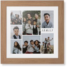 Rustic Picture Gallery Collage Of Seven