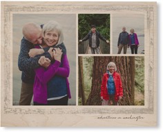 Brushed Border Collage Of Four