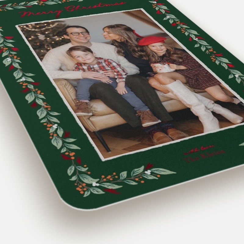 Botanical Frame Holiday Card