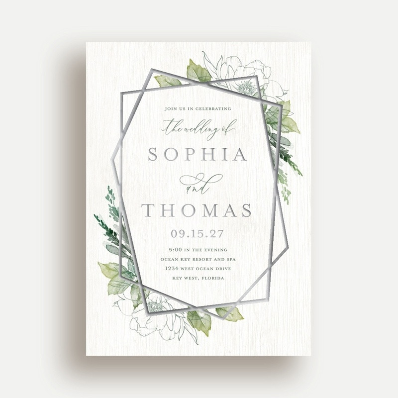 Etched Floral