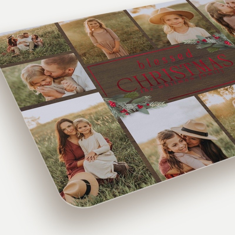 Berry Collage Holiday Card