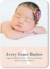 Simple Monogram Girl