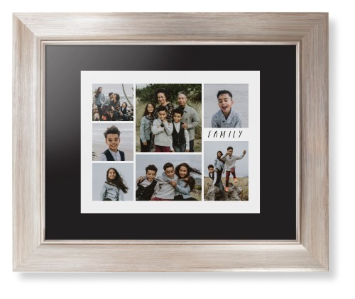 Rustic Picture Gallery Collage Of Seven