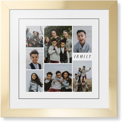 Rustic Picture Gallery Collage Of Seven