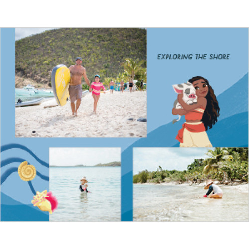 Disney's Moana 8x11 undefined  Wall Calendar