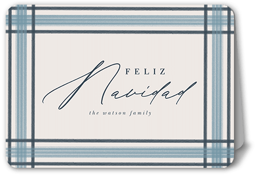 Brushed Plaid Border