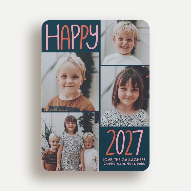 Cheerful Collection New Year's Card