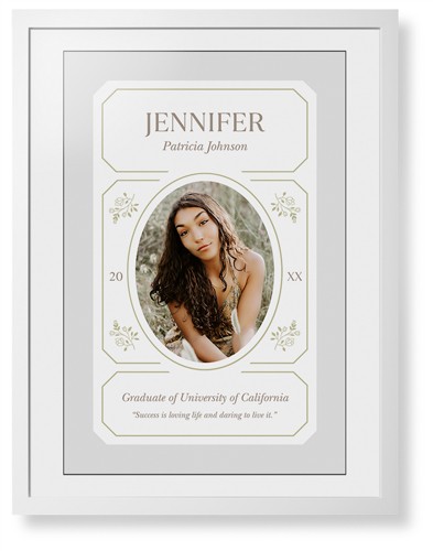 Vintage Stationery Frame
