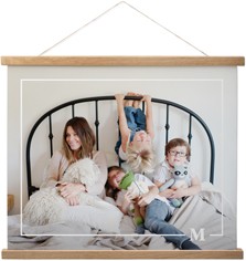 Simple Monogram Border