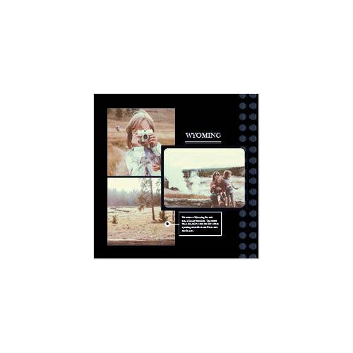 Simply Black Calendar 12x12 undefined  Wall Calendar