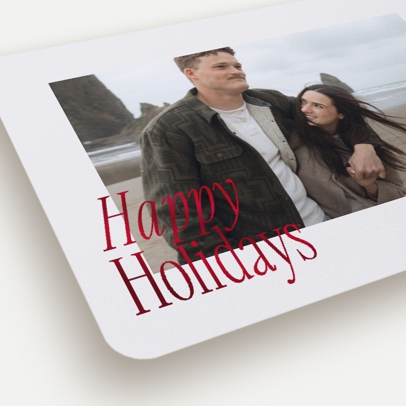 Statement Foil Holiday Card