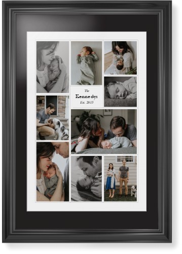 Modern Family Collage Portrait
