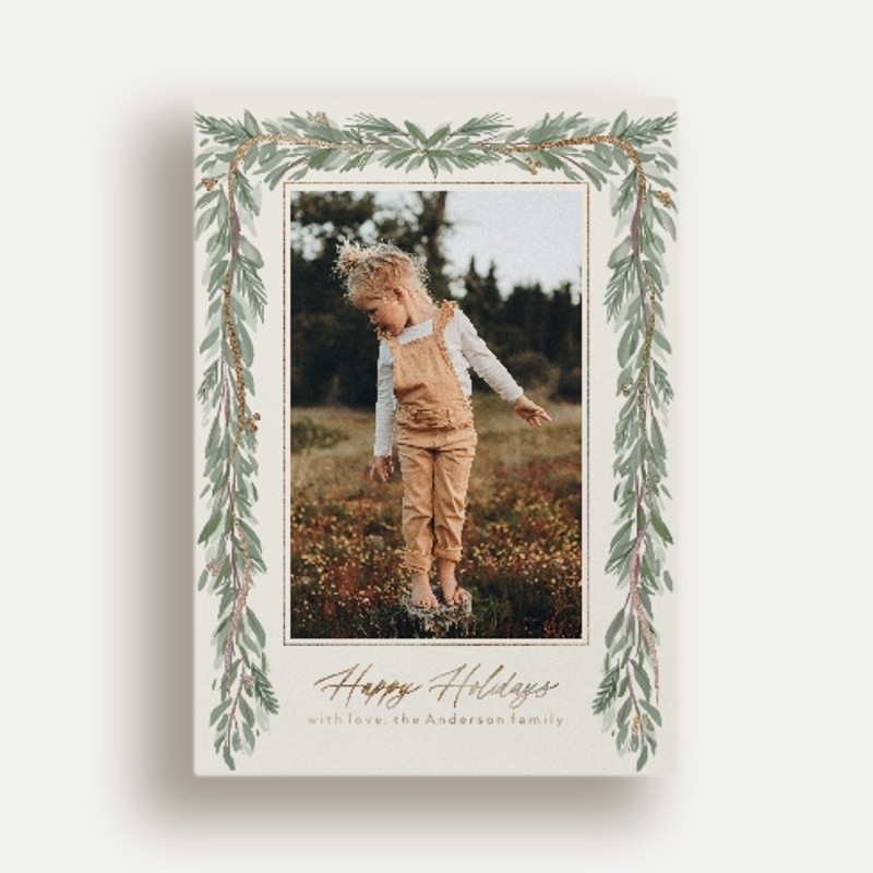 Pine Garland Frame