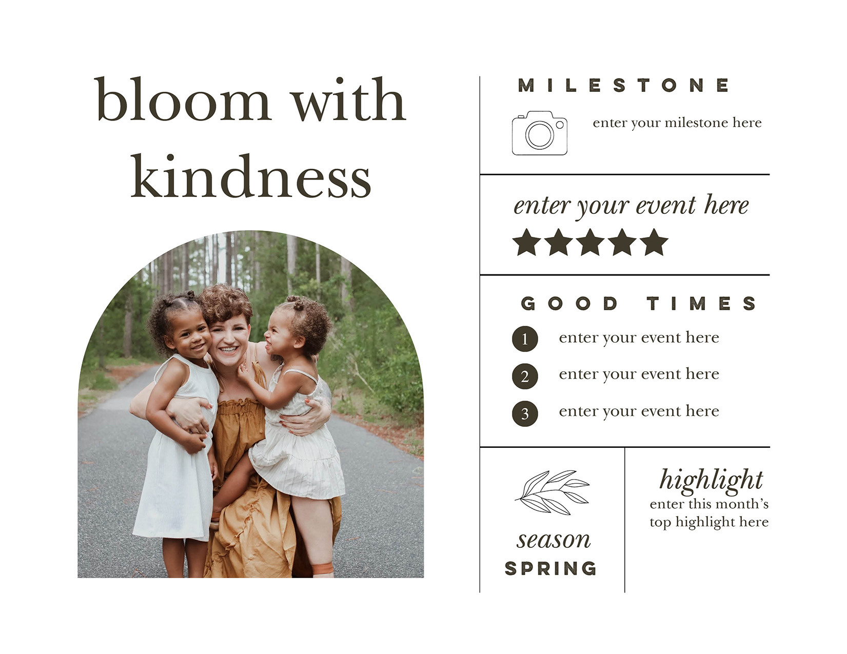 Modern Year In Review Gallery Calendar 8x11 undefined  Wall Calendar