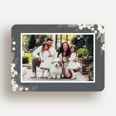 Winter Floral Frame