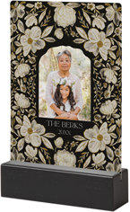 Dark Floral Frame​