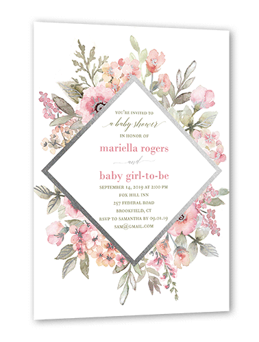 Diamond Blossoms Shower