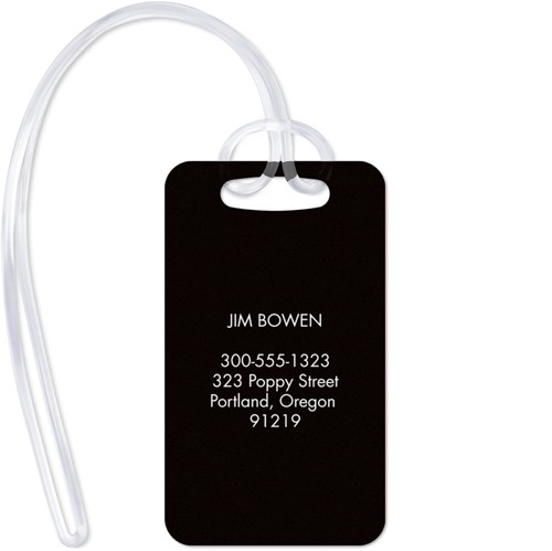 Pets Gallery of One 2x3 Multicolor  Luggage Tag