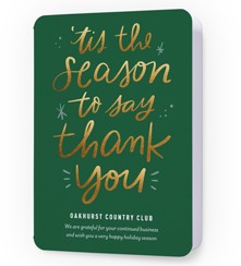 Seasonal Thanks