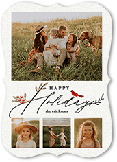 Bird and Holly Berry