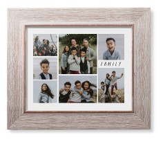 Rustic Picture Gallery Collage Of Seven