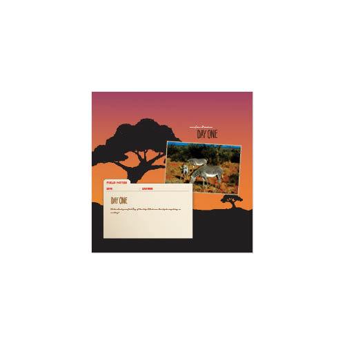 Passport to Africa 8x8 undefined  Premium Album