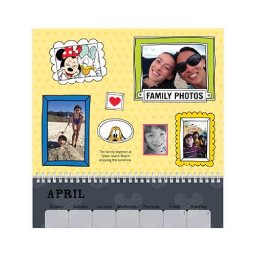 Disney Adventures Calendar