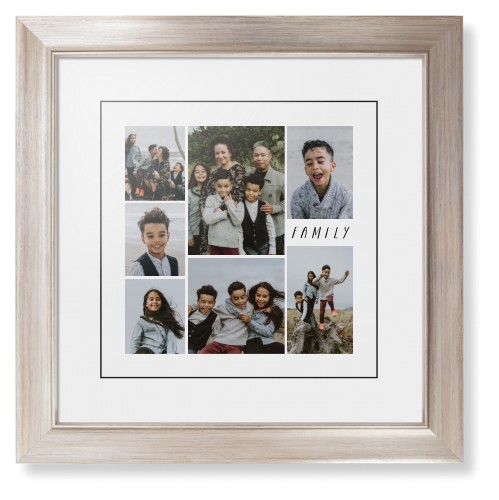 Rustic Picture Gallery Collage Of Seven