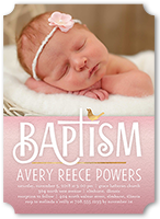 Gradient Christening Girl