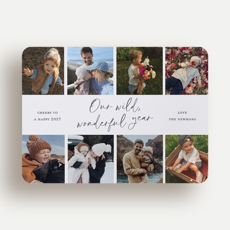 Wonderful Year New Year's Card
