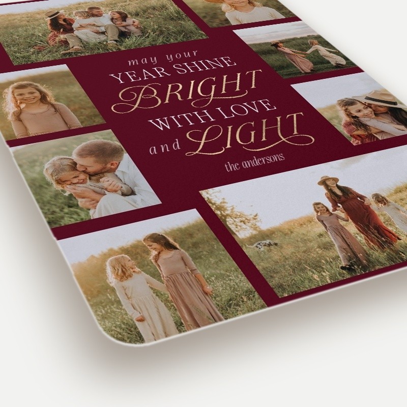 Shine Bright New Year's Card
