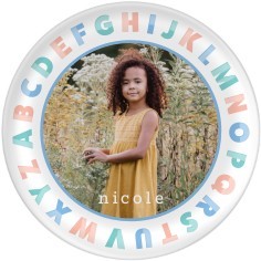 Alphabet Color Border