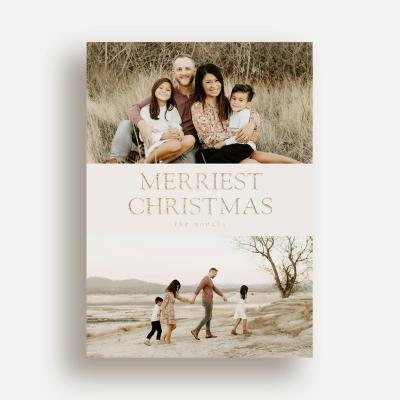 Editable Merriest Sentiment