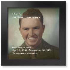 In Memoriam Portrait