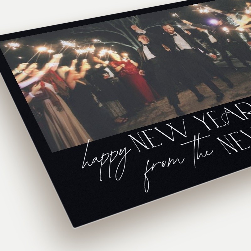 Joyful Vows New Year's Card