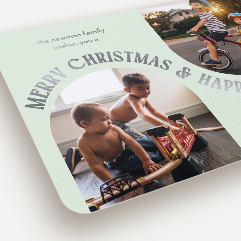 Arched Greeting Holiday Card