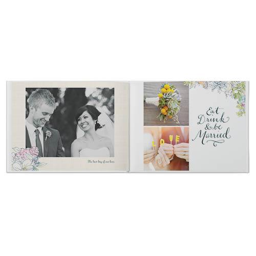 Watercolor Wedding 8x11 undefined  Premium Album