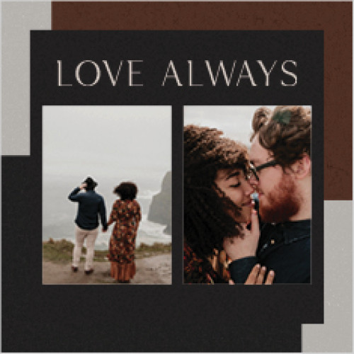 Modern Dark Neutrals Calendar 12x12 undefined  Wall Calendar