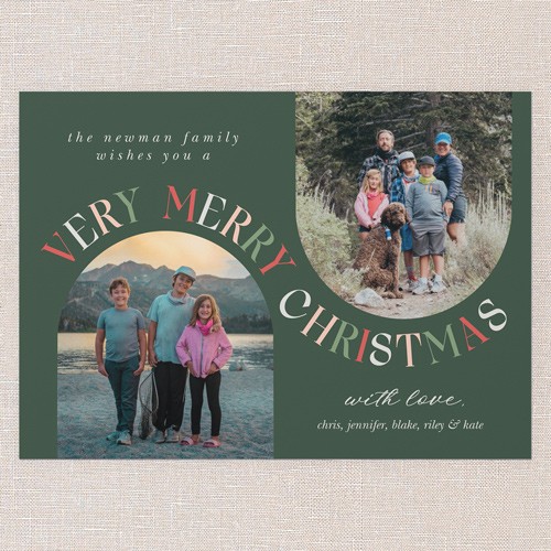 Christmas Tree Photo Cards