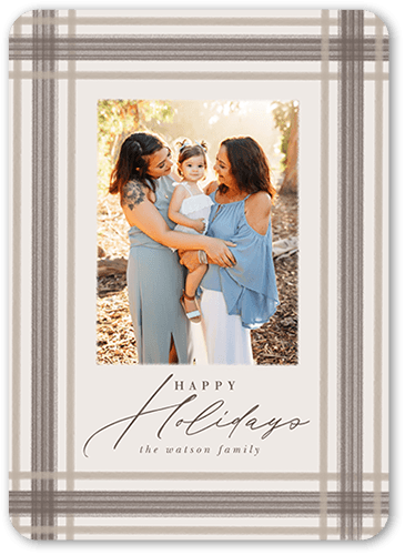 Brushed Plaid Border