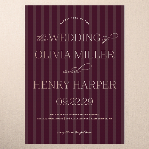 Intimate Wedding Invitations