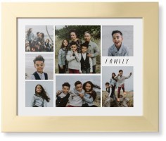 Rustic Picture Gallery Collage Of Seven