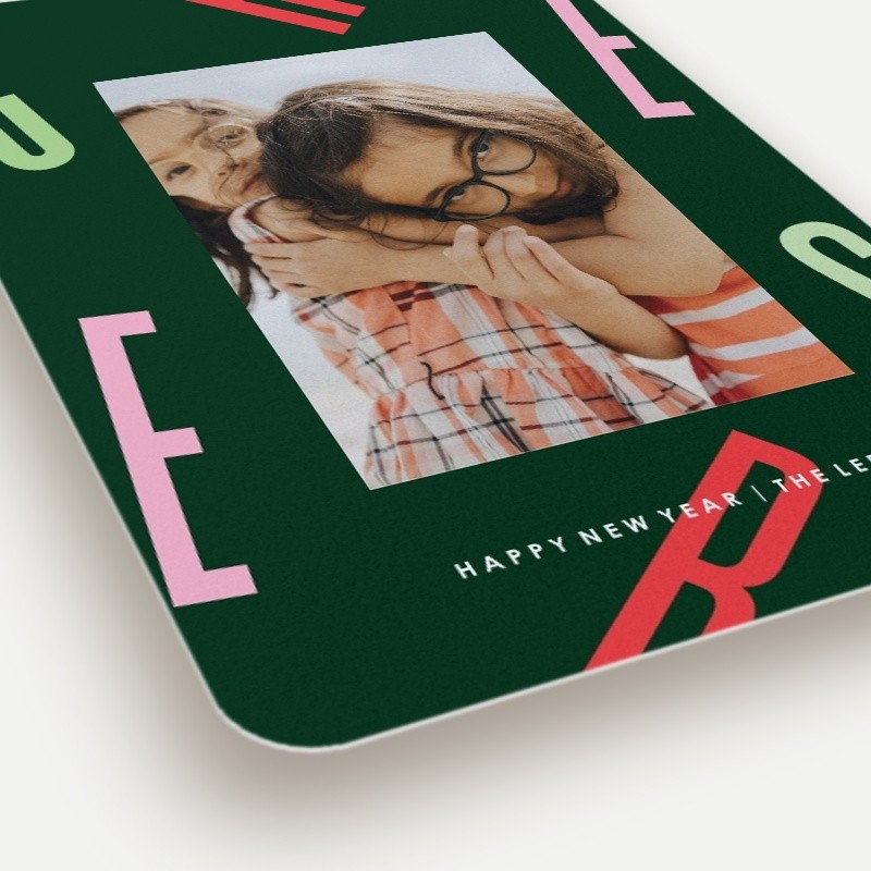 Scattered Joyful Holiday Card