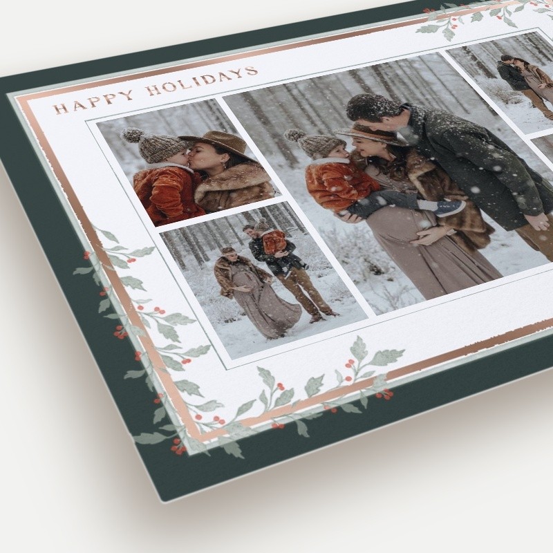 Climbing Vines Holiday Card