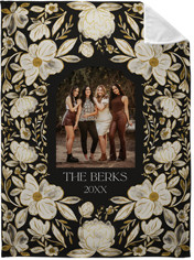 Dark Floral Frame​